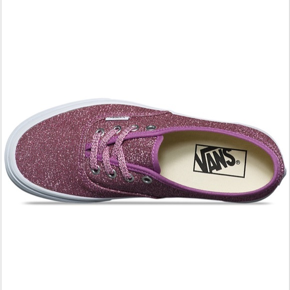 Last 1 ❤️ Vans Lurex Glitter Authentic Shoes - Picture 2 of 8